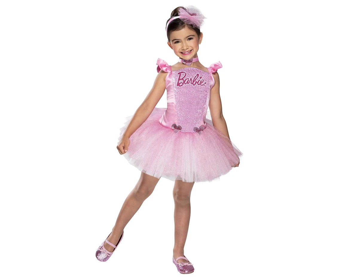Includes: Barbie Ballerina dress, choker and headpiece